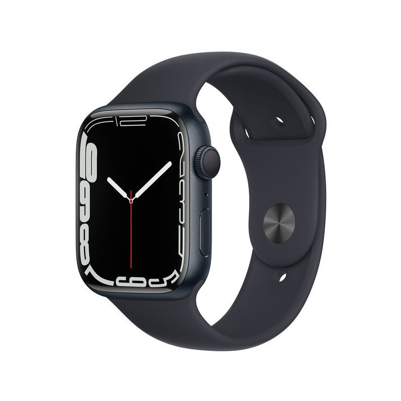 APPLE Watch Series 7 GPS 45mm in alluminio mezzanotte - Sport mezzanotte