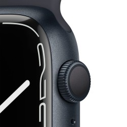 APPLE Watch Series 7 GPS 45mm in alluminio mezzanotte - Sport mezzanotte