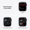 APPLE Watch Series 7 GPS 45mm in alluminio mezzanotte - Sport mezzanotte