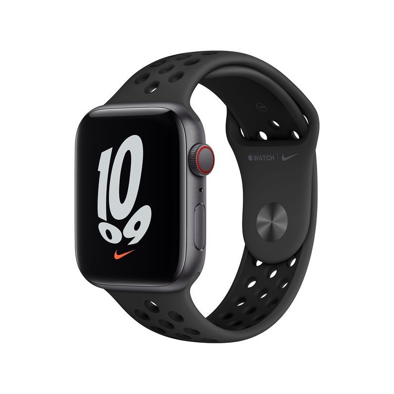 APPLE Watch SE Nike GPS+Cellular 44mm in alluminio grigio siderale - antracite/nero