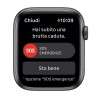 APPLE Watch SE Nike GPS+Cellular 44mm in alluminio grigio siderale - antracite/nero